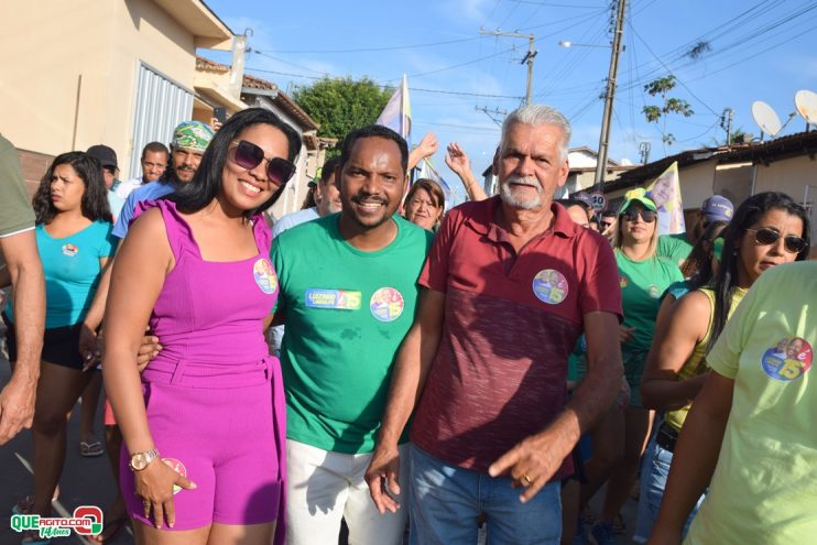 O prefeito de Itagimirim, e candidato à reeleição pelo MDB, Luizinho, realizou, neste sábado (7/set), uma mega carreata seguida da inauguração do Comitê Central de campanha 161