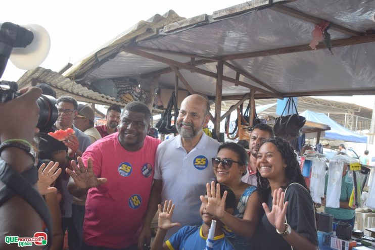 Robério arrasta multidão em caminhada e visita à feira do Juca Rosa neste domingo 66