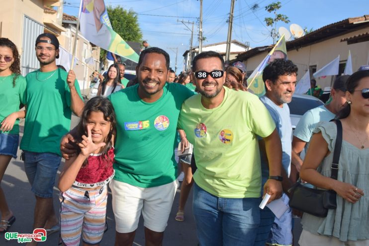 O prefeito de Itagimirim, e candidato à reeleição pelo MDB, Luizinho, realizou, neste sábado (7/set), uma mega carreata seguida da inauguração do Comitê Central de campanha 162