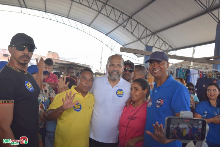 Robério arrasta multidão em caminhada e visita à feira do Juca Rosa neste domingo 67