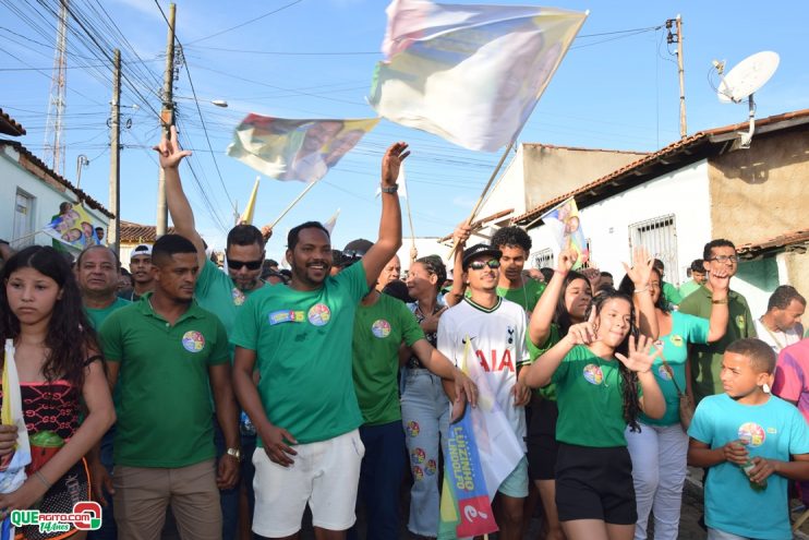 O prefeito de Itagimirim, e candidato à reeleição pelo MDB, Luizinho, realizou, neste sábado (7/set), uma mega carreata seguida da inauguração do Comitê Central de campanha 168