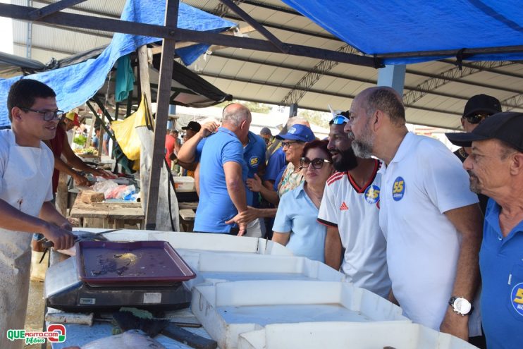 Robério arrasta multidão em caminhada e visita à feira do Juca Rosa neste domingo 71