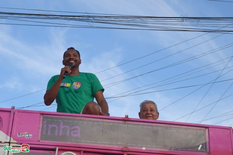 O prefeito de Itagimirim, e candidato à reeleição pelo MDB, Luizinho, realizou, neste sábado (7/set), uma mega carreata seguida da inauguração do Comitê Central de campanha 175