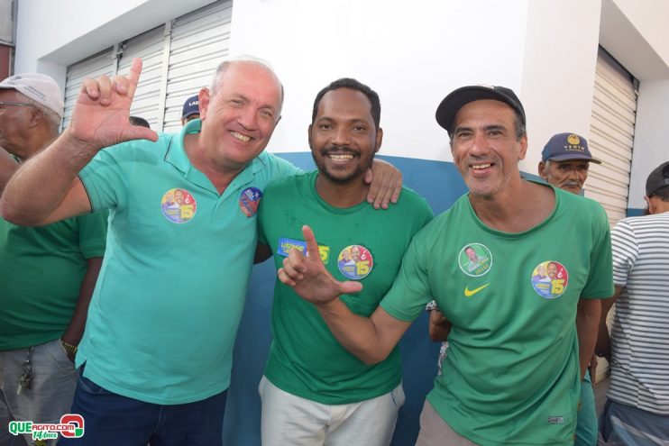 O prefeito de Itagimirim, e candidato à reeleição pelo MDB, Luizinho, realizou, neste sábado (7/set), uma mega carreata seguida da inauguração do Comitê Central de campanha 182