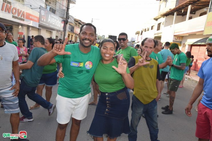 O prefeito de Itagimirim, e candidato à reeleição pelo MDB, Luizinho, realizou, neste sábado (7/set), uma mega carreata seguida da inauguração do Comitê Central de campanha 191