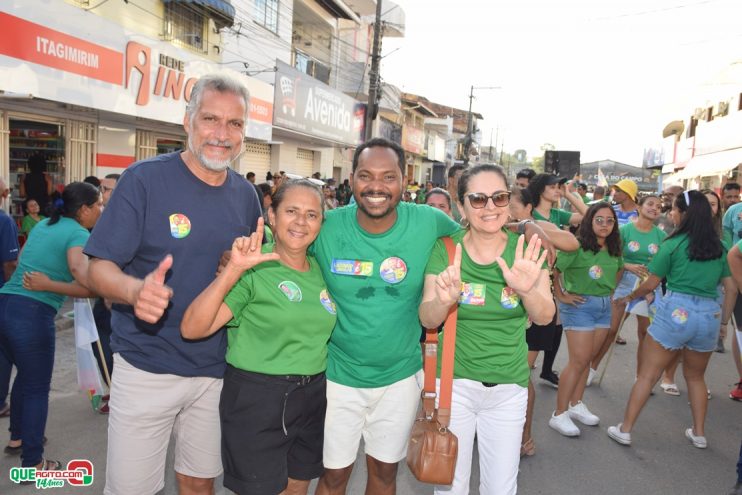 O prefeito de Itagimirim, e candidato à reeleição pelo MDB, Luizinho, realizou, neste sábado (7/set), uma mega carreata seguida da inauguração do Comitê Central de campanha 192