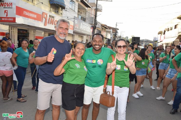 O prefeito de Itagimirim, e candidato à reeleição pelo MDB, Luizinho, realizou, neste sábado (7/set), uma mega carreata seguida da inauguração do Comitê Central de campanha 193