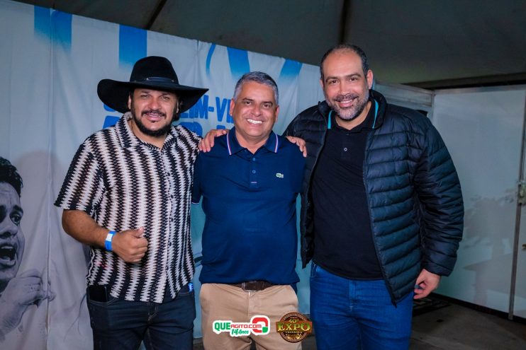 Thiago Aquino, O Grelo, Netto Brito e Kaelzinho Ferraz agitam a primeira noite de shows da 40ª Expo Teixeira 53