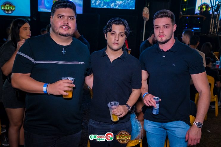 Thiago Aquino, O Grelo, Netto Brito e Kaelzinho Ferraz agitam a primeira noite de shows da 40ª Expo Teixeira 56