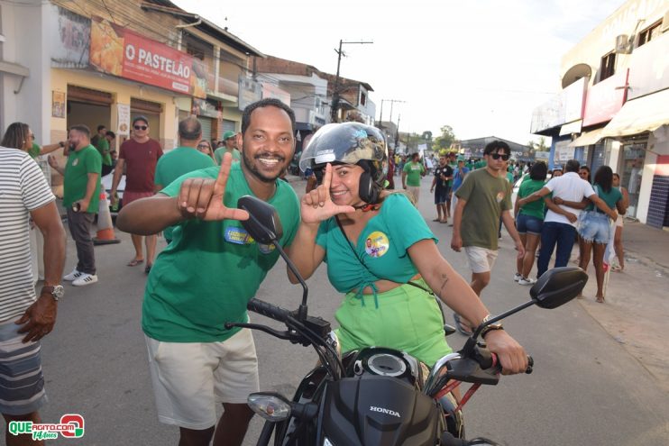 O prefeito de Itagimirim, e candidato à reeleição pelo MDB, Luizinho, realizou, neste sábado (7/set), uma mega carreata seguida da inauguração do Comitê Central de campanha 214