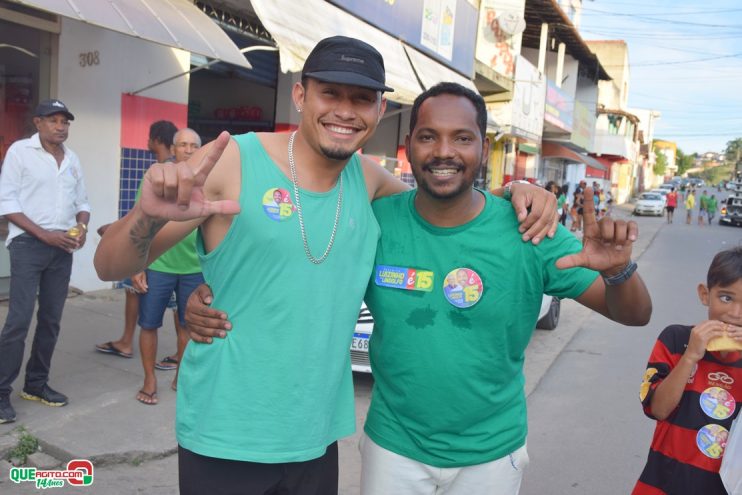 O prefeito de Itagimirim, e candidato à reeleição pelo MDB, Luizinho, realizou, neste sábado (7/set), uma mega carreata seguida da inauguração do Comitê Central de campanha 222