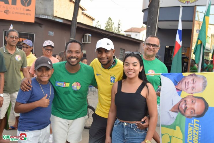 O prefeito de Itagimirim, e candidato à reeleição pelo MDB, Luizinho, realizou, neste sábado (7/set), uma mega carreata seguida da inauguração do Comitê Central de campanha 226