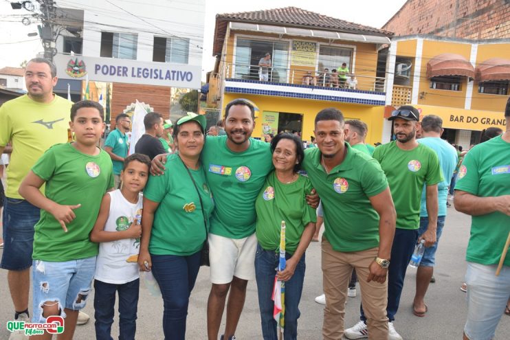 O prefeito de Itagimirim, e candidato à reeleição pelo MDB, Luizinho, realizou, neste sábado (7/set), uma mega carreata seguida da inauguração do Comitê Central de campanha 227