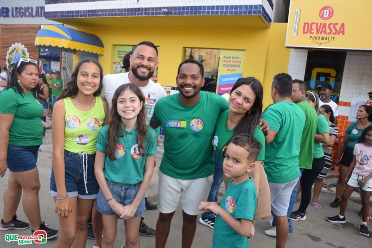 O prefeito de Itagimirim, e candidato à reeleição pelo MDB, Luizinho, realizou, neste sábado (7/set), uma mega carreata seguida da inauguração do Comitê Central de campanha 228