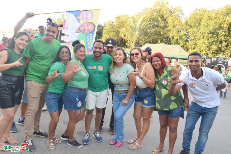 O prefeito de Itagimirim, e candidato à reeleição pelo MDB, Luizinho, realizou, neste sábado (7/set), uma mega carreata seguida da inauguração do Comitê Central de campanha 235