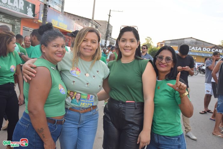 O prefeito de Itagimirim, e candidato à reeleição pelo MDB, Luizinho, realizou, neste sábado (7/set), uma mega carreata seguida da inauguração do Comitê Central de campanha 237