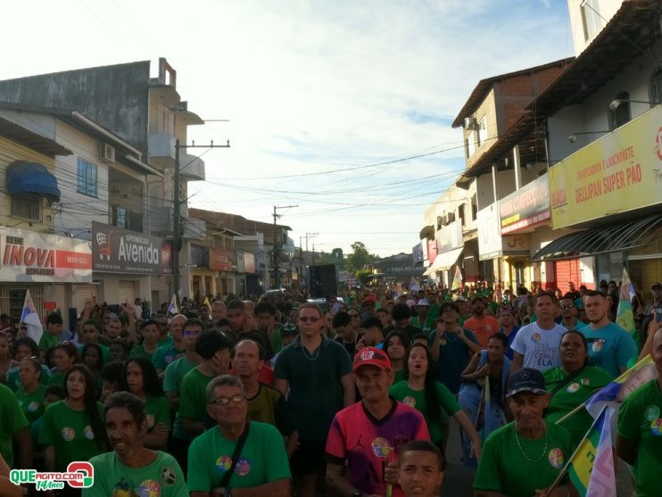 O prefeito de Itagimirim, e candidato à reeleição pelo MDB, Luizinho, realizou, neste sábado (7/set), uma mega carreata seguida da inauguração do Comitê Central de campanha 274