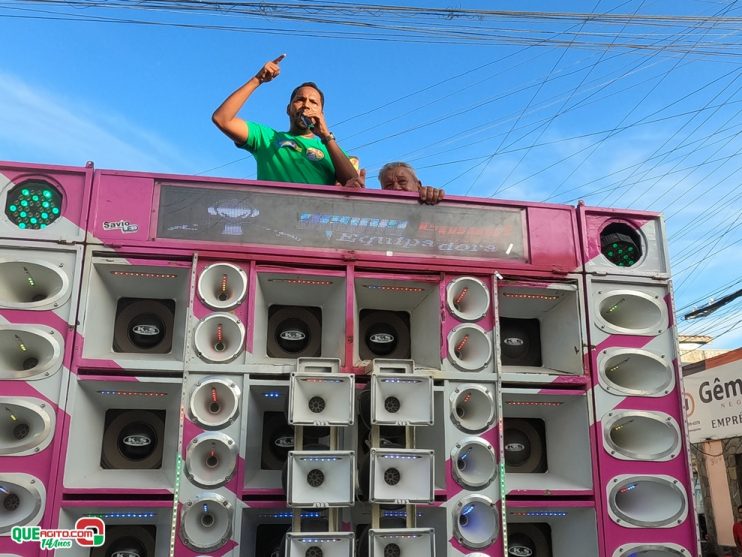 O prefeito de Itagimirim, e candidato à reeleição pelo MDB, Luizinho, realizou, neste sábado (7/set), uma mega carreata seguida da inauguração do Comitê Central de campanha 277