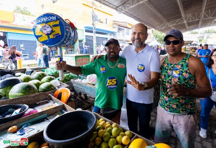 A verdade está nas ruas: Robério chega gigante em caminhada no Gusmão 9