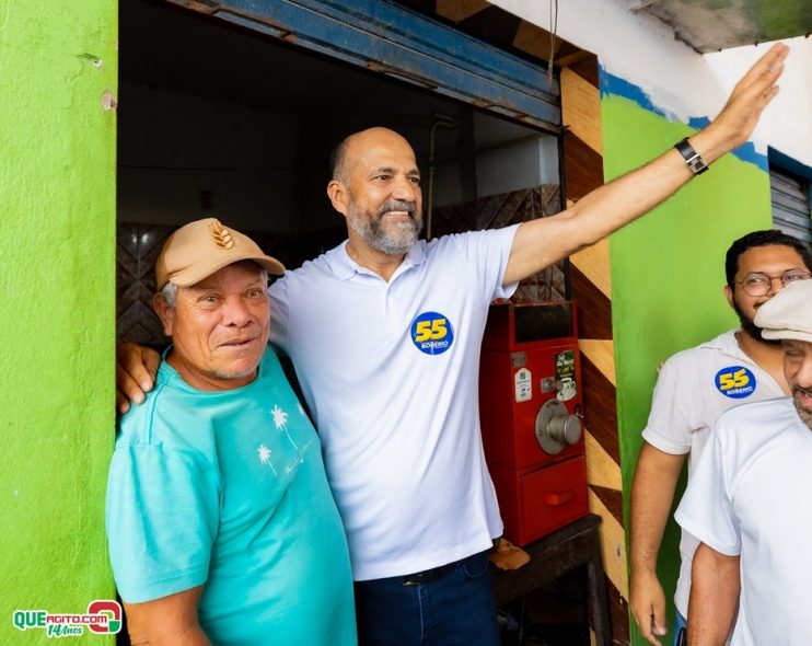 A verdade está nas ruas: Robério chega gigante em caminhada no Gusmão 13