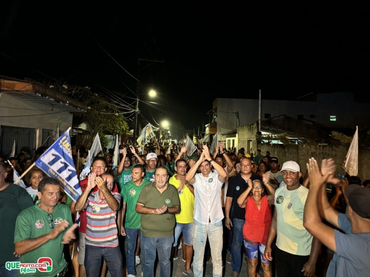 Grande Caminhada 55 com Iêdo Elias e Alice Britto em Belmonte com Presença de Cláudio Cajado! 56