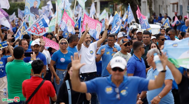 A verdade está nas ruas: Robério chega gigante em caminhada no Gusmão 15