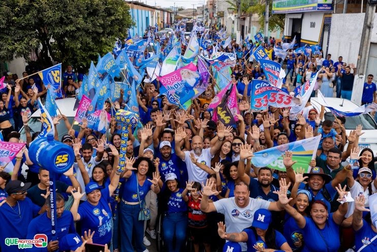 A verdade está nas ruas: Robério chega gigante em caminhada no Gusmão 16