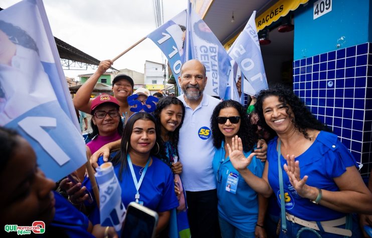 A verdade está nas ruas: Robério chega gigante em caminhada no Gusmão 18