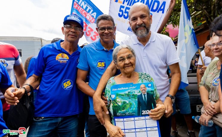 A verdade está nas ruas: Robério chega gigante em caminhada no Gusmão 22