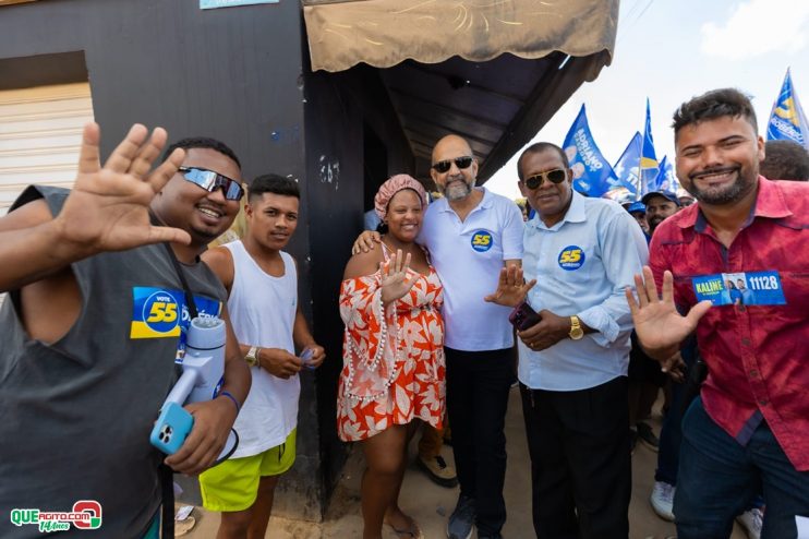 Robério arrasta multidão em caminhada e visita à feira do Juca Rosa neste domingo 79