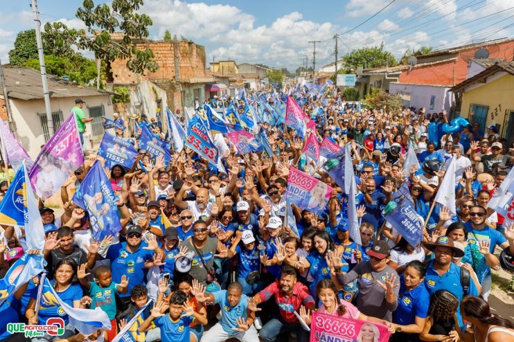 Robério arrasta multidão em caminhada e visita à feira do Juca Rosa neste domingo 81