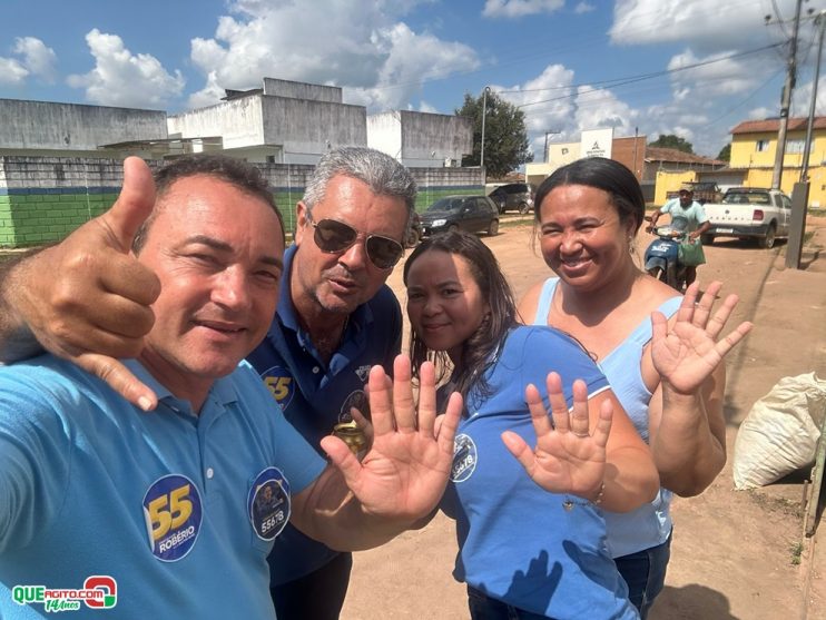 EUNÁPOLIS: Candidato a vereador Givaldo Alves mobiliza apoiadores e apresenta propostas em eventos políticos no domingo 29