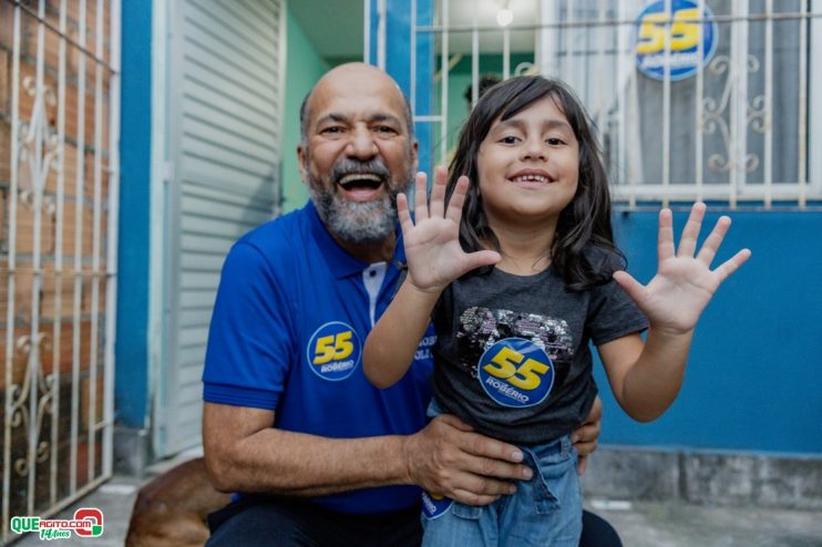 Robério é recebido com grande alegria no Parque da Renovação 122