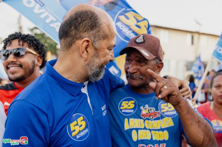 Robério é recebido com grande alegria no Parque da Renovação 131