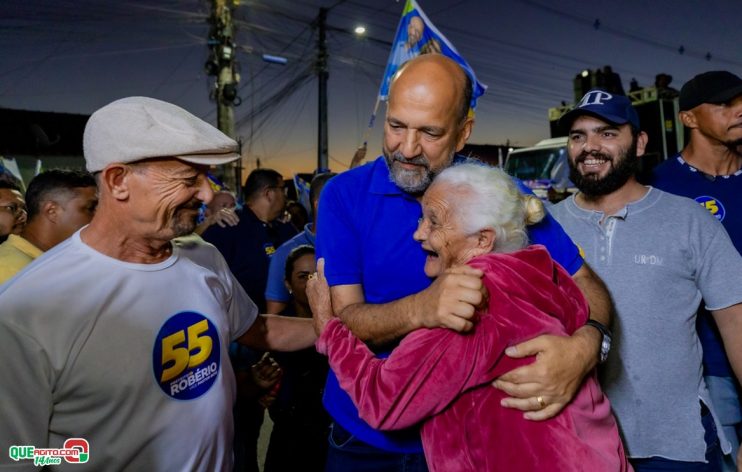 Gratidão do povo marca encontro de Robério com comunidade do Arnaldão 90