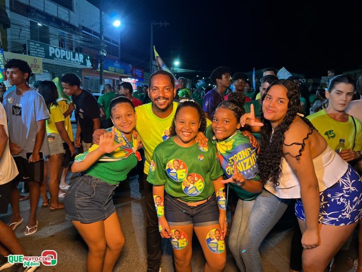 Luizinho consolida sua liderança com palestra e caminhada na reta final de campanha em Itagimirim 11