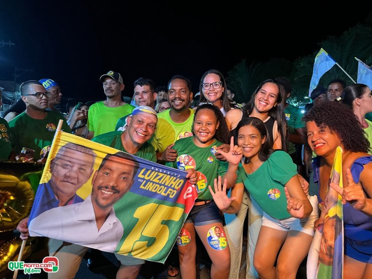 Luizinho consolida sua liderança com palestra e caminhada na reta final de campanha em Itagimirim 15