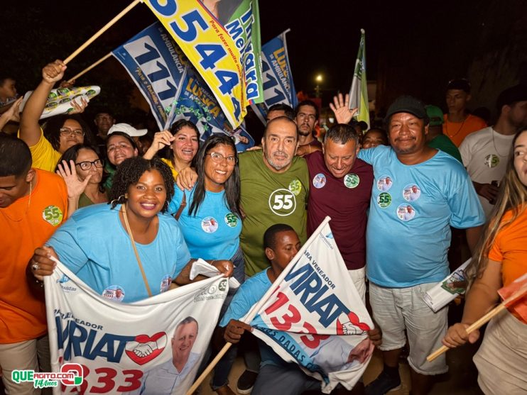 Candidato Iêdo Elias cumpre agenda em Santa Maria Eterna e Boca do Córrego 45