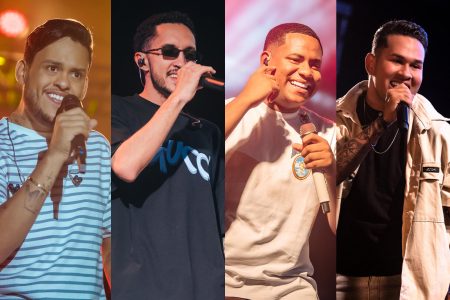 Thiago Aquino, O Grelo, Netto Brito e Kaelzinho Ferraz agitam a primeira noite de shows da 40ª Expo Teixeira 296