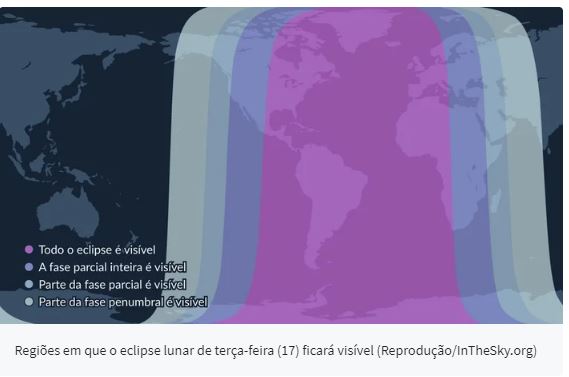 Eclipse lunar parcial ocorrerá nesta terça (17); saiba como observar o fenômeno 5