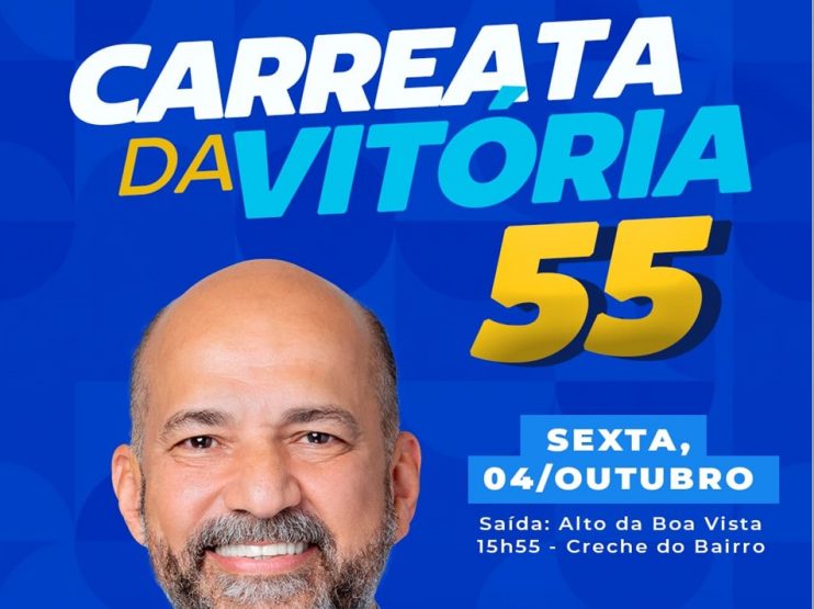 Robério realiza Carreata da Vitória nesta sexta, com saída do Alto da Boa Vista 4