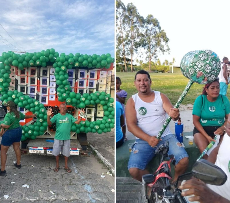 Iêdo Elias realiza grande caminhada de encerramento de campanha na sede do município de Belmonte 6