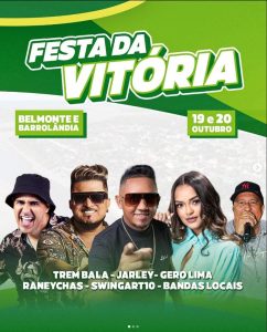 Iêdo Elias anuncia Festa da Vitória no distrito de Barrolândia e na sede do município de Belmonte 5