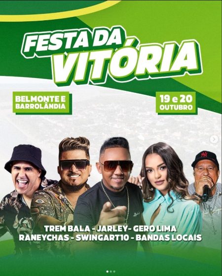 Iêdo Elias anuncia Festa da Vitória no distrito de Barrolândia e na sede do município de Belmonte 8