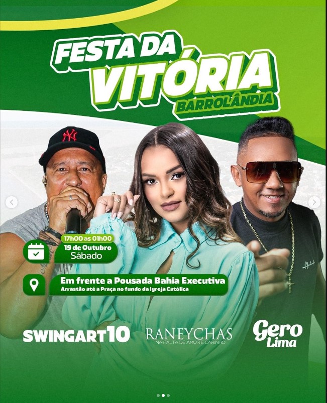 Iêdo Elias anuncia Festa da Vitória no distrito de Barrolândia e na sede do município de Belmonte 5