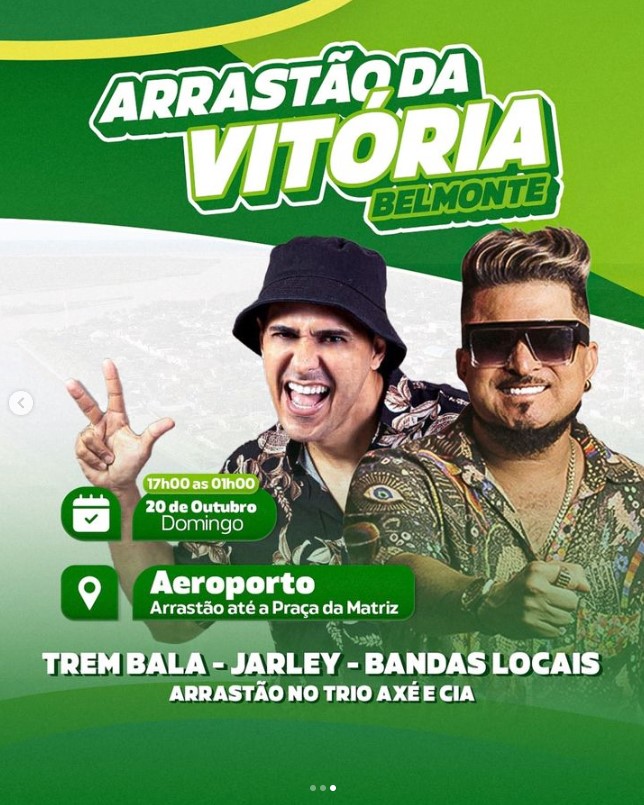 Iêdo Elias anuncia Festa da Vitória no distrito de Barrolândia e na sede do município de Belmonte 6