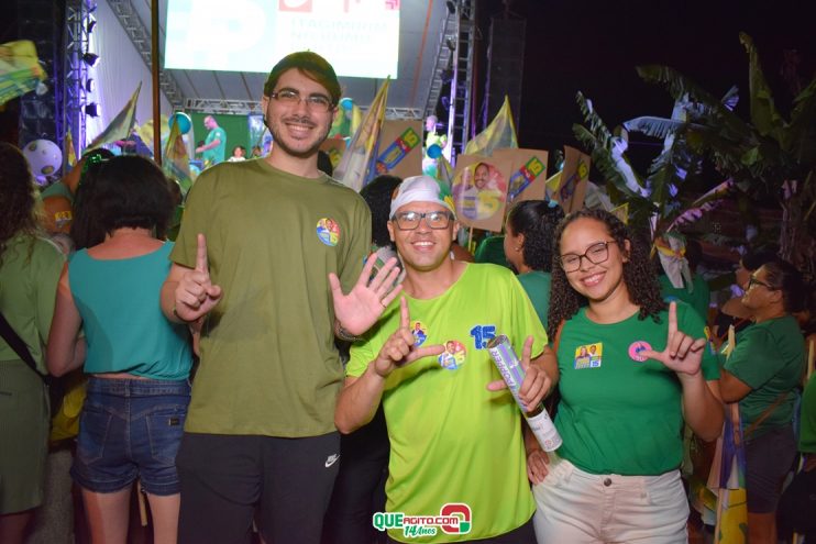 Itagimirim: Prefeito Luizinho faz história com um mega comício e reafirma sua força às vésperas da eleição 7