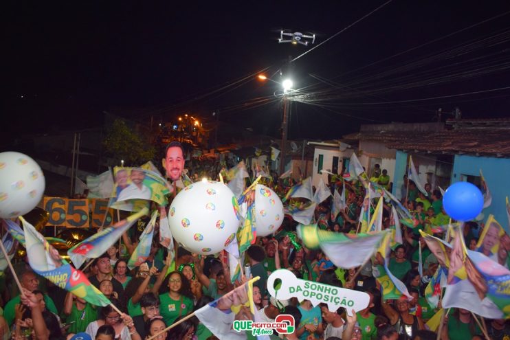 Itagimirim: Prefeito Luizinho faz história com um mega comício e reafirma sua força às vésperas da eleição 46