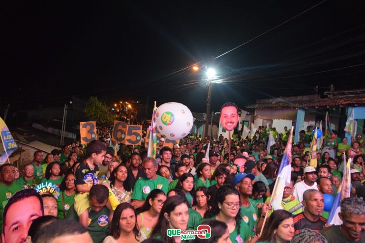 Itagimirim: Prefeito Luizinho faz história com um mega comício e reafirma sua força às vésperas da eleição 72