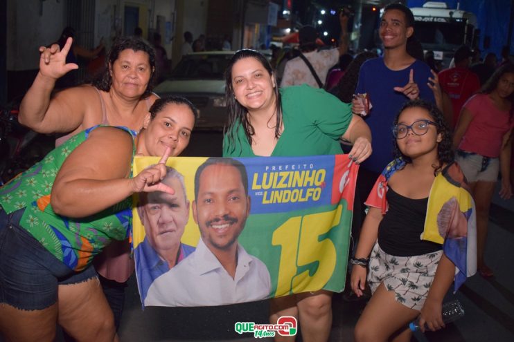 Itagimirim: No meio do povo, Luizinho celebra sua reeleição com Edcity comandando o Arrastão da Vitória 365